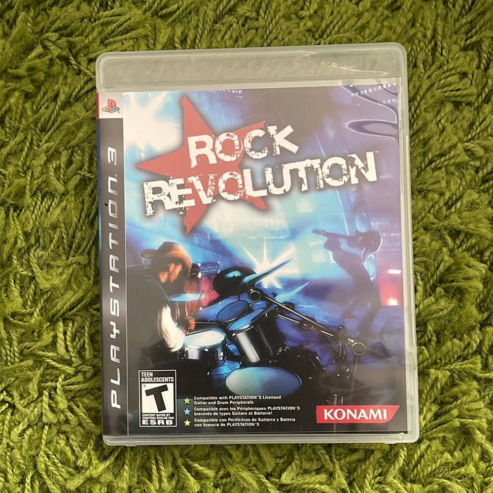 Playstation 3 Game - ROCK REVOLUTION
$10.00each  or 3 for $25